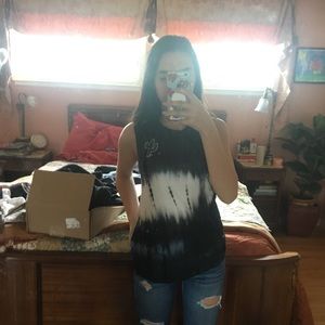 cacti tie dye top